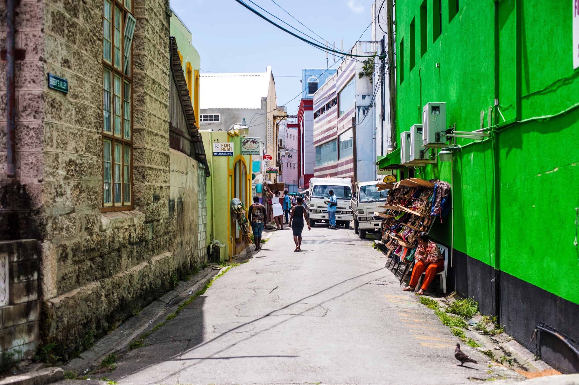 Alley in Barbados