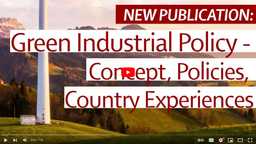 Preview of Video – Green Industrial Policy. Concept, Policies, Country Experiences