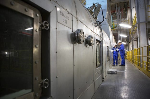 Workers in a factory