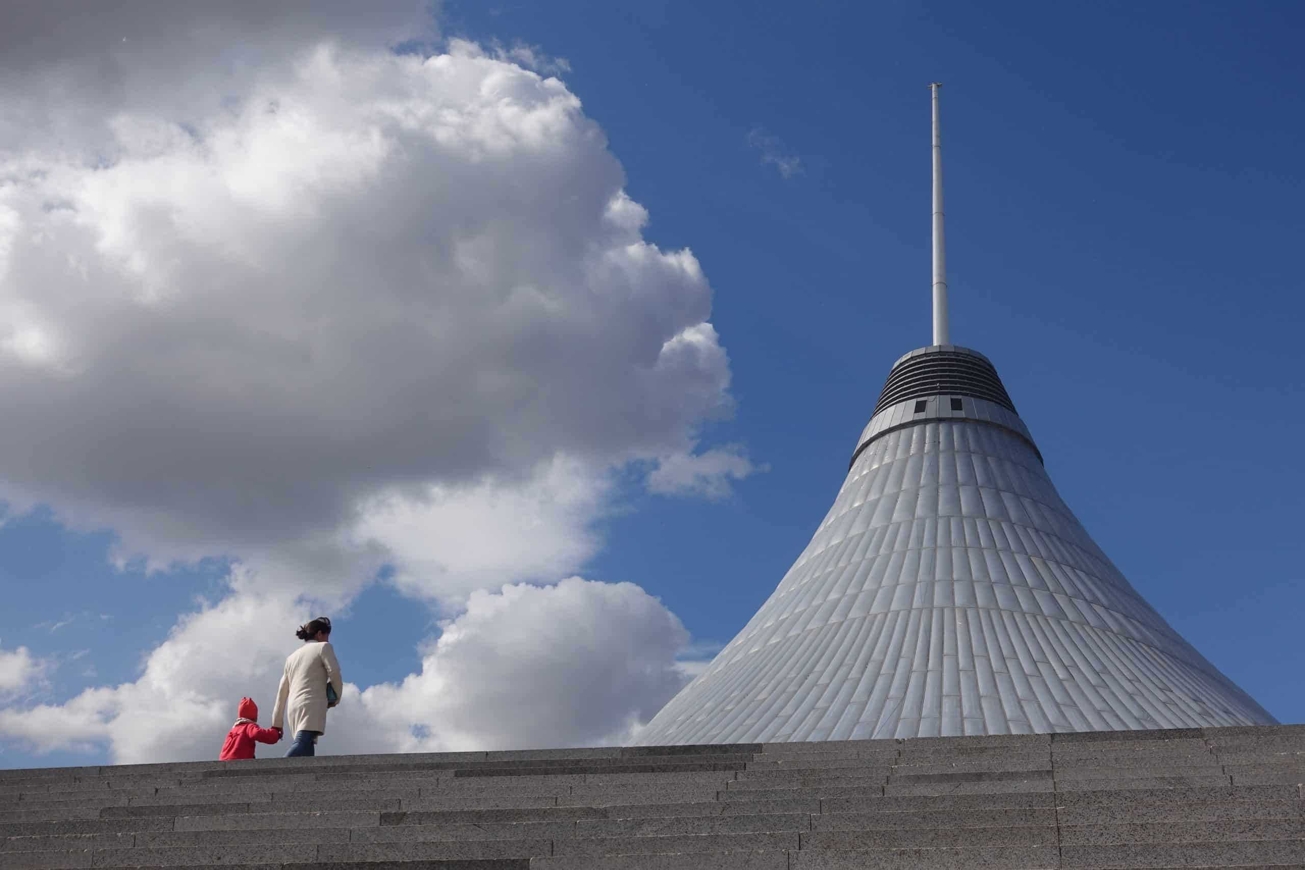 Monument in Nur-Sultan, Kazakhstan