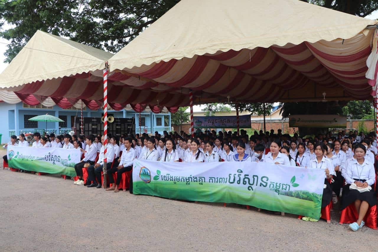 Cambodia awareness campaign plastic pollution 2025 H.E Pak Sokharavuth
