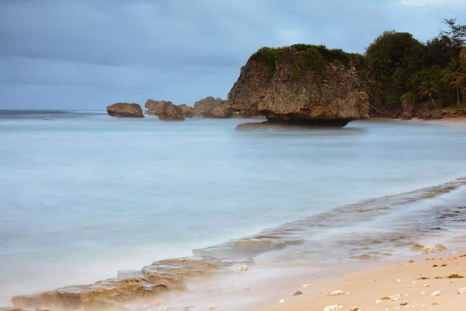 Barbados coastline