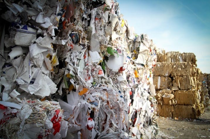 Mound of trash